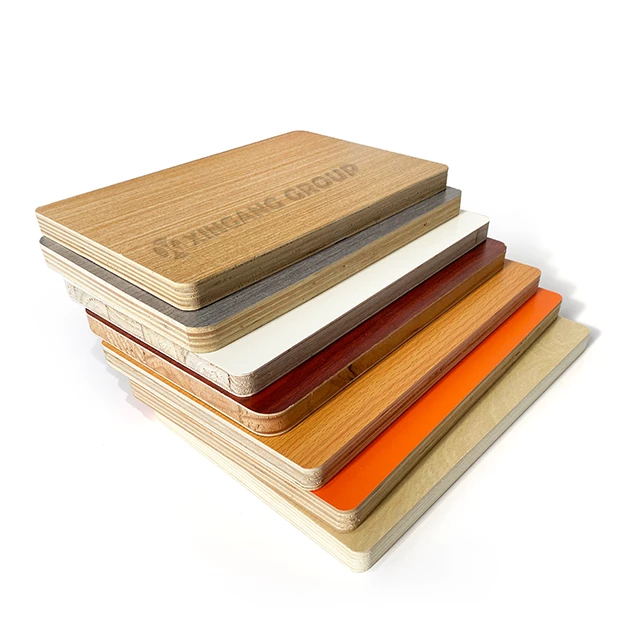 Original Factory Melamine Paper Laminated Mdf Mulity Color Melamine Mdf Board For Furniture Class